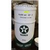 Image 1 : VINTAGE TEXACO CANADA 55KG PETROLEUM LUBRICANT