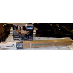 NEW QUANTUM PROJECTOR & PROJECTOR SCREEN