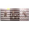 Image 1 : SET OF 3 SHOWHOME SOCK MONKEY CANVAS PICTURES