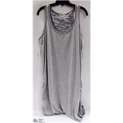 LADIES TANK DRESS GREY SIZE X