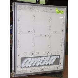 17"X21" MIRROR AND 16"X21" FAMILY GROUP PICTURE