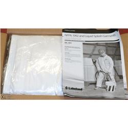 CASE OF 6 LAKELAND DISPOSABLE COVERALLS
