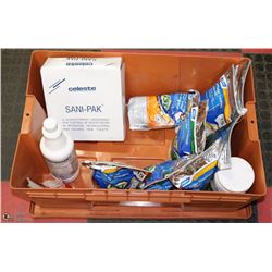 RV & BUS CHEMICAL TOILET, TREATMENT,