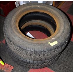 PAIR OF NORDIC 205/75R15 WINTER TIRES