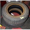 Image 1 : PAIR OF NORDIC 205/75R15 WINTER TIRES