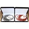 Image 1 : BOX OF 2 ASSORTED BEADED JEWELLERY SETS