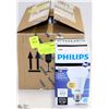 Image 1 : CASE OF 6 PHILIPS ENERGY LONG LIFE 7W BULBS