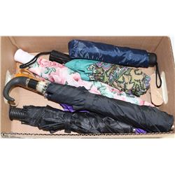 BOX W/6 UMBRELLAS - 3 WITH AUTO POP-UP