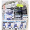 Image 1 : LOT OF NEW ASSORTED ENERGY LIGHT BULBS & ELECTRIC