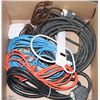 Image 1 : LARGE BOX OF EXTENSION AND POWER CORDS