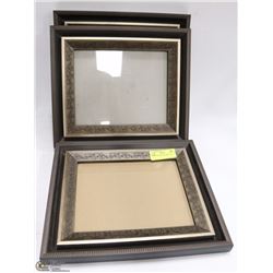 LOT OF 3 PICTURE FRAMES 12"X14" EACH