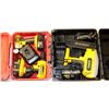 Image 1 : DEWALT 18V 2" BRAD NAILER & 2 DRILLS W/ 3