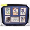 Image 1 : MARK MESSIER EDMONTON OILERS FRAMED CARDS