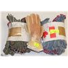 Image 1 : 3 ASSORTED BUNDLES OF WORK GLOVES