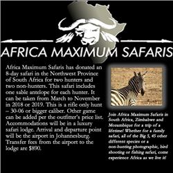 Africa Maximum Safaris