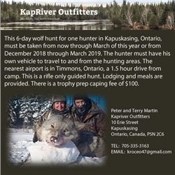 Kapriver Outfitters Wolf