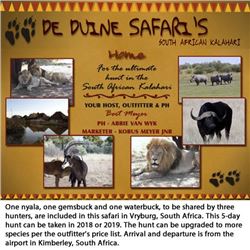 De Duine Safaris
