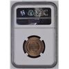 Image 2 : Tunisia 1322//1904 A 5 Centimes NGC MS64 Red Brown *ONLY 24 GRADED*