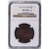 Image 1 : Egypt 1277//6 20 Piastres NGC MS62 Brown *ONLY 1 GRADED*