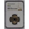 Image 1 : Fiji 1952 1 Penny NGC MS66 *ONLY 3 GRADED*