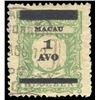 Image 1 : Macau 1910 1 Avo Scott #145 Yellow Green PSE VG-F 60