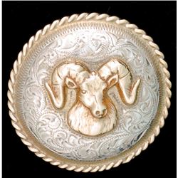 Edward H. Bohlin Bighorn Sheep Scarf Slide