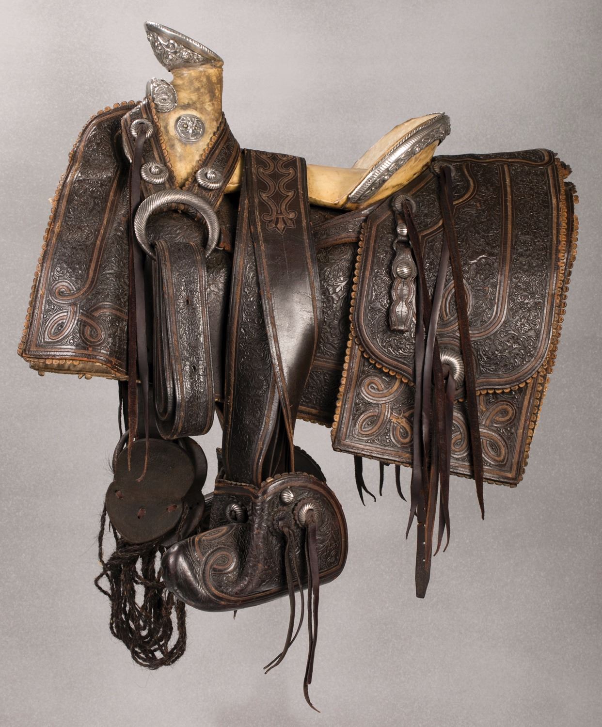Elegant Early 1900s Mexican Saddle