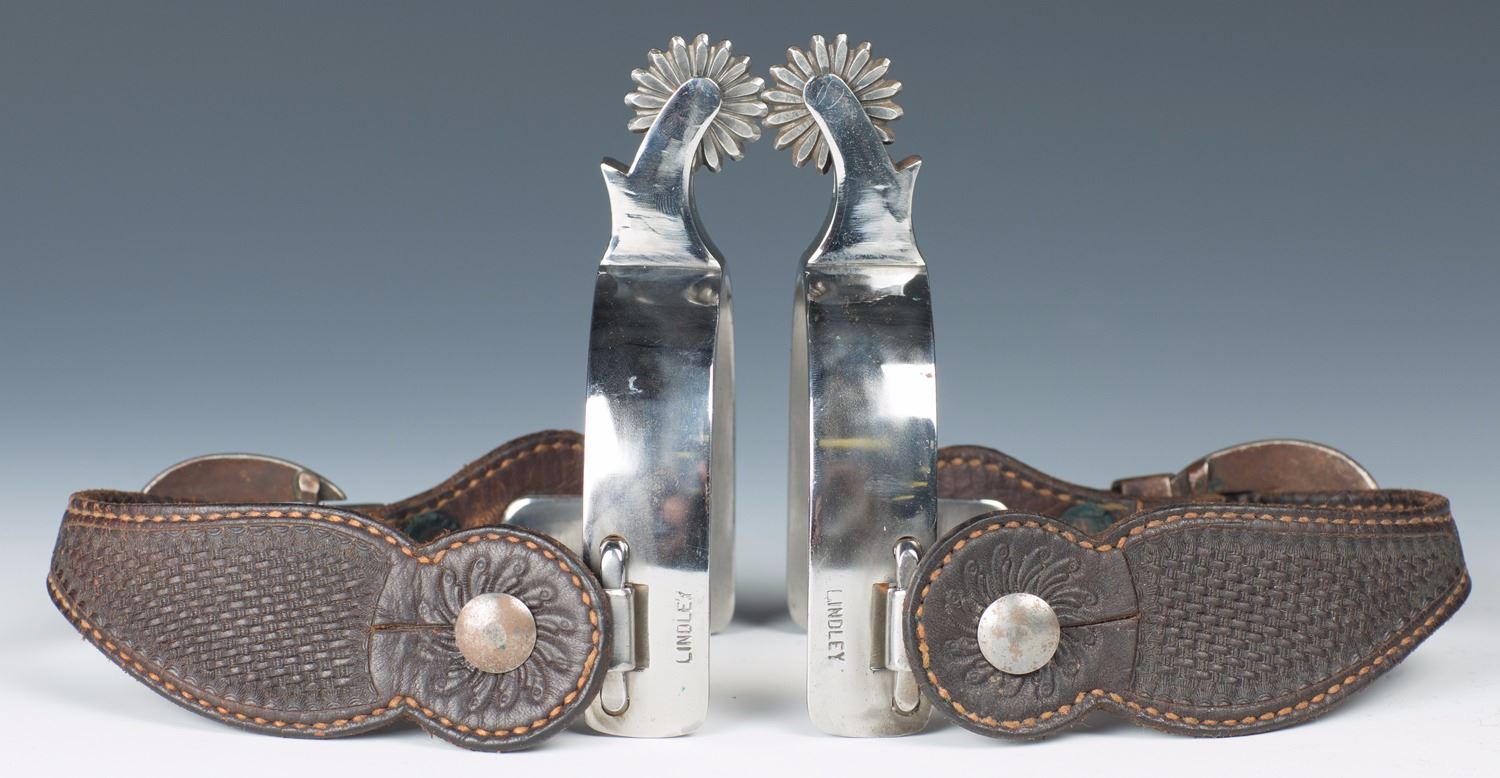 Jerry Lindley (Weatherford, TX) Longhorn Spurs