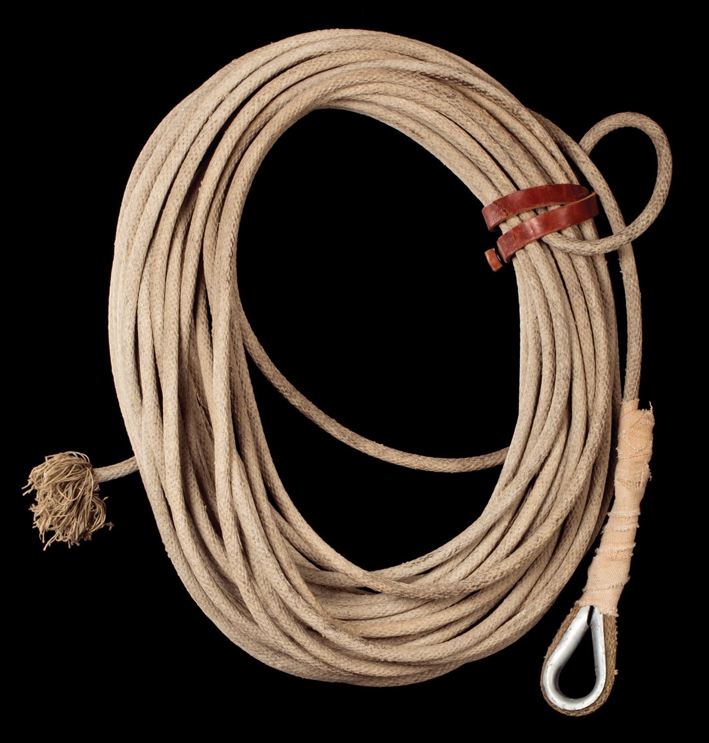 Tom Mix Big Horse Catch Rope