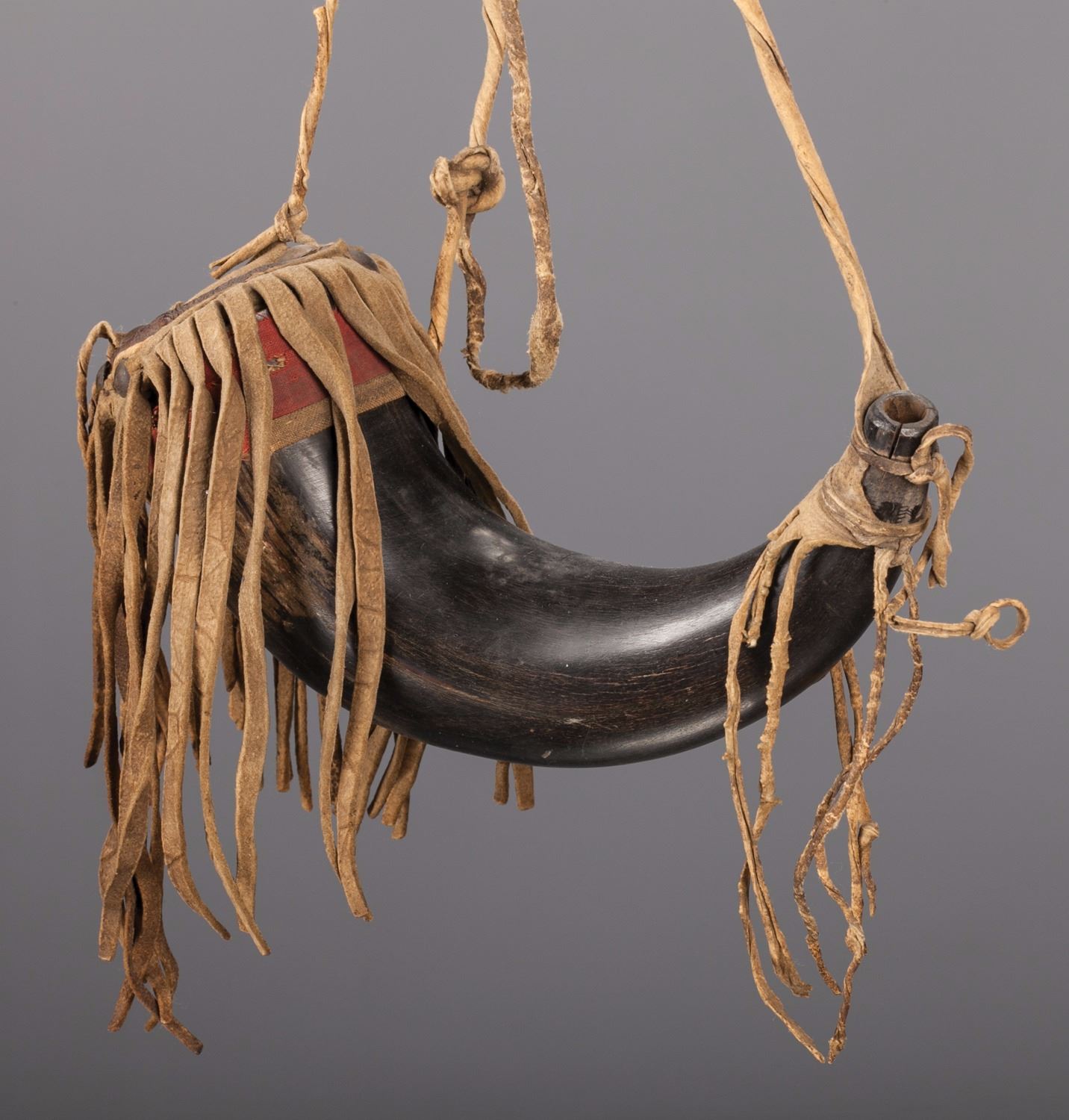 Early Buffalo Powder Horn