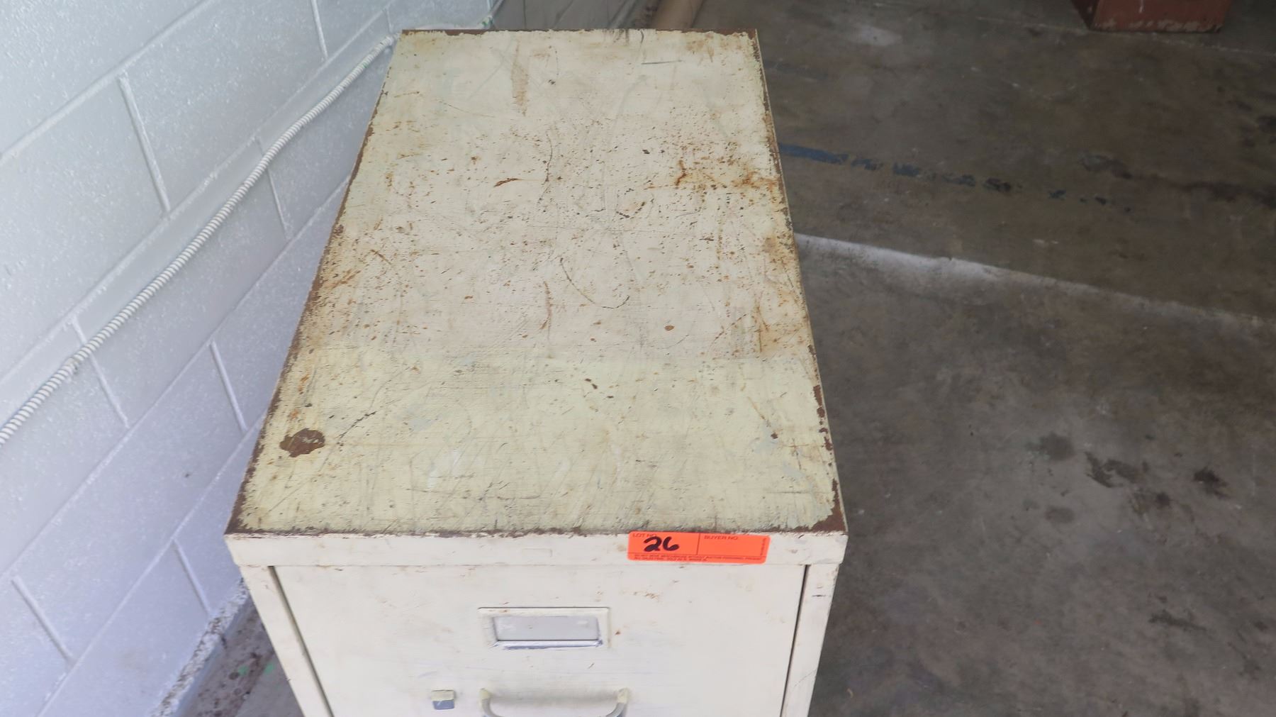 5 Drawer Metal File Cabinet W Misc Parts Oahu Auctions