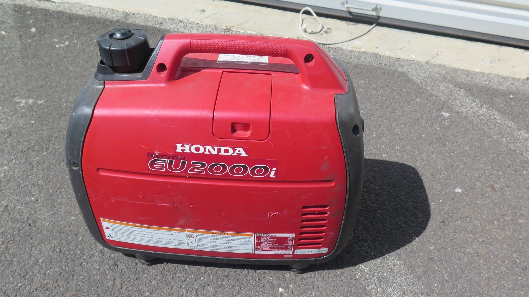 Honda EU2000I Generator - Starts and Runs, No Known Problems