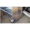 Image 25 : Qty 2 Rolling Shelves and Cart w/ Contents: Engines, Parts, Rims, Etc.