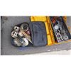 Image 8 : Qty 2 Metal Tool Cabinets w/Tools and Parts (Top Portion Locked w/Tools Inside)
