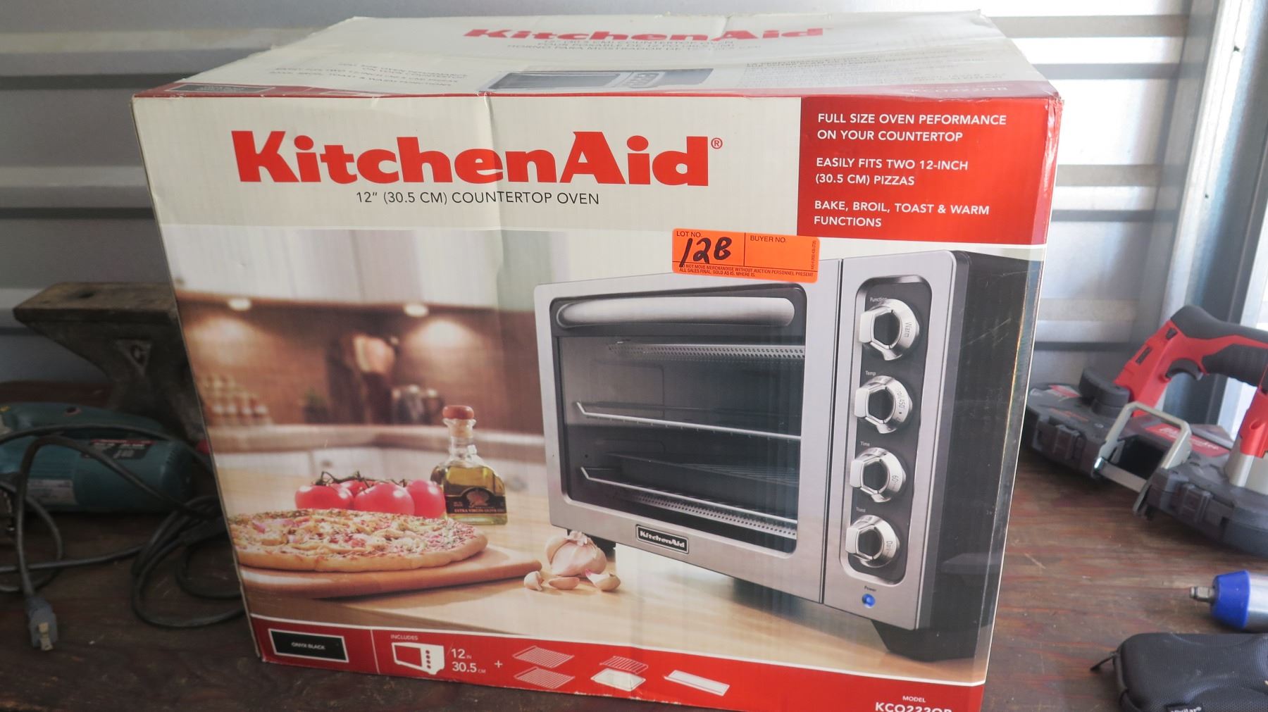 Kitchen Aide Kco2220b Countertop Oven New In Box