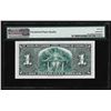 Image 2 : 1937 $1 Bank of Canada Note PMG Gem Uncirculated 66EPQ