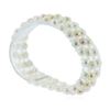 Image 2 : 3 Row Cultured White Pearl Bracelet