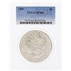 Image 1 : 1887 $1 Morgan Silver Dollar Coin PCGS MS66