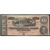 Image 1 : 1864 $10 The Confederate States of America Note