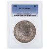 Image 1 : 1886 $1 Morgan Silver Dollar Coin PCGS MS64 Great Toning