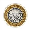 Image 1 : .999 Silver Grand Casino $10 Casino Gaming Token Limited Edition