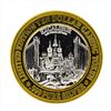 Image 1 : .999 Silver Excalibur Las Vegas $10 Casino Gaming Token Limited Edition