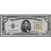 Image 1 : 1934A $5 North Africa Silver Certificate Emergency Note