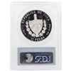 Image 2 : 1996 Cuba 10 Pesos Silver Coin Papilio Butterfly PCGS PR68DCAM