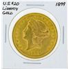 Image 1 : 1899 $20 Liberty Head Double Eagle Gold Coin