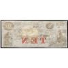 Image 2 : 1800's $10 The Warwick Bank Obsolete Bank Note