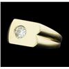 Image 2 : Men's 14KT Yellow Gold 0.60ct. Diamond Ring