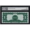 Image 2 : 1899 $1 Black Eagle Silver Certificate Note PMG 64EPQ