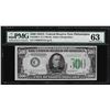 Image 1 : 1934A $500 Federal Reserve Note Philadelphia PMG Choice Uncirculated 63