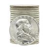 Image 1 : Roll of (20) 1961 Brilliant Uncirculated Franklin Half Dollar Coins